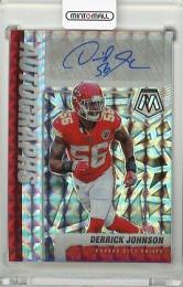 2021 PANINI MOSAIC Kansas City Chiefs Autographs Mosaic #5 / Derrick Johnson 【172/175】