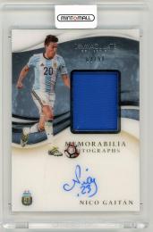 2020 Panini Immaculate Collection Nico Gaitan Memorabilia Autographs【62/99】 Argentina