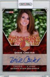 2008 TRISTAR TNA Cross the Line  Dixie Carter Cross the Line Autographed Memorabilia Silver #MDCA 19/99