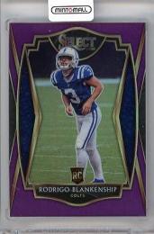 2020 PANINI SELECT Indianapolis Colts Prizm Purple #175 / Rodrigo Blankenship 【07/99】