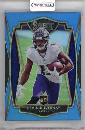 2020 PANINI SELECT Baltimore Ravens Prizm Light Blue #177 / Devin Duvernay 【11/75】