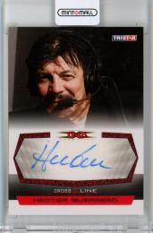 2008 TRISTAR TNA Cross the Line  Hector Guerrero Autographs Red #CHG 12/25