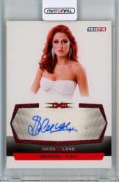 2008 TRISTAR TNA Cross the Line  SoCal Val Autographs Red #CSV 23/25