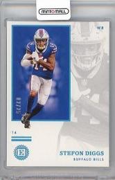 2020 PANINI ENCASED Buffalo Bills Sapphire #6 / Stefon Diggs