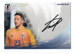 2019 日本代表SE  シュミット・ダニエル 直筆サインカード 31/35