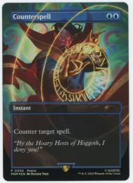 【PRM】【ENG】【Foil】《対抗呪文/Counterspell》 MagicCon配布版 EX