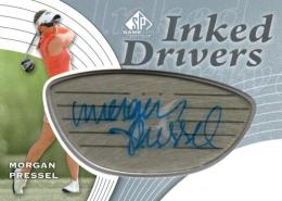 2012 UPPER DECK SP Game Used Golf  Morgan Pressel Autograph