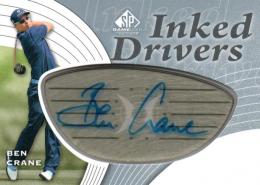 2012 UPPER DECK SP Game Used Golf  Ben Crane Autograph
