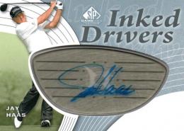 2012 UPPER DECK SP Game Used Golf  Jay Haas Autograph
