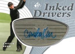 2012 UPPER DECK SP Game Used Golf  Cristie Kerr Autograph