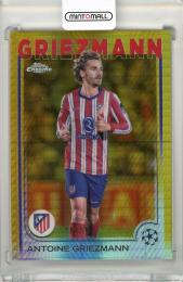2024-25 Topps UEFA Club Competitions Antoine Griezmann Gold Geometric Refractor【46/50】 Atletico De Madrid