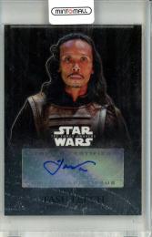 2016 Topps Star Wars The Force Awakens Chrome Yayan Ruhian as Tasu Leech Autographs