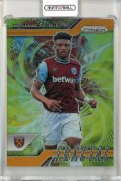 2024-25 Panini Prizm Premier League Mohammed Kudus Fractal Orange Prizm【24/25】 West Ham United