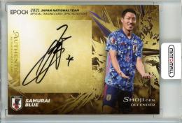 2021 EPOCH 日本代表SE  昌子源 直筆サインカード 38/50