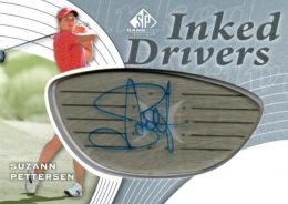 2012 UPPER DECK SP Game Used Golf  Suzann Pettersen Autograph