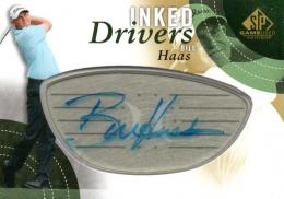 2014 UPPER DECK SP Game Used Golf  Bill Haas Autograph