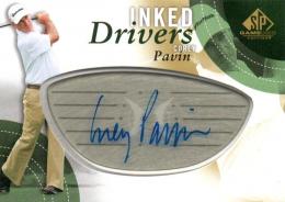 2014 UPPER DECK SP Game Used Golf  Corey Pavin Autograph
