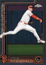 2025 Topps Chrome MLB #30 Tyler Fitzgerald レギュラーカード