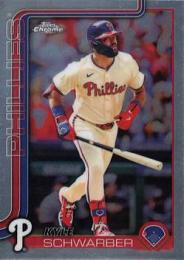 2025 Topps Chrome MLB #31 Kyle Schwarber レギュラーカード