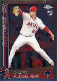 2025 Topps Chrome MLB #59 Samuel Aldegheri レギュラーカード RC