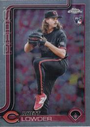 2025 Topps Chrome MLB #147 Rhett Lowder レギュラーカード RC