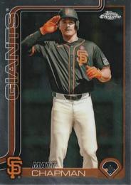 2025 Topps Chrome MLB #148 Matt Chapman レギュラーカード