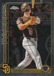 2025 Topps Chrome MLB #158 Gavin Sheets レギュラーカード