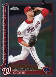 2025 Topps Chrome MLB #160 MacKenzie Gore レギュラーカード