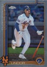 2025 Topps Chrome MLB #170 Francisco Lindor レギュラーカード