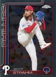 2025 Topps Chrome MLB #178 Matt Strahm レギュラーカード