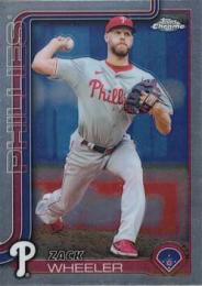 2025 Topps Chrome MLB #189 Zack Wheeler レギュラーカード