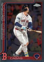 2025 Topps Chrome MLB #192 Triston Casas レギュラーカード