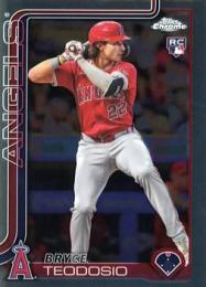2025 Topps Chrome MLB #198 Bryce Teodosio レギュラーカード RC