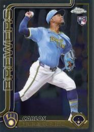 2025 Topps Chrome MLB #201 Carlos Rodriguez レギュラーカード RC