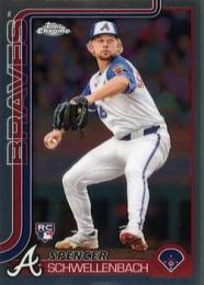 2025 Topps Chrome MLB #203 Spencer Schwellenbach レギュラーカード RC