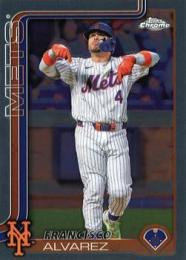 2025 Topps Chrome MLB #207 Francisco Alvarez レギュラーカード