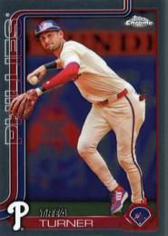 2025 Topps Chrome MLB #208 Trea Turner レギュラーカード