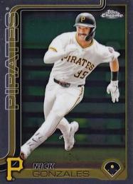 2025 Topps Chrome MLB #222 Nick Gonzales レギュラーカード