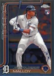 2025 Topps Chrome MLB #224 Justyn-Henry Malloy レギュラーカード RC