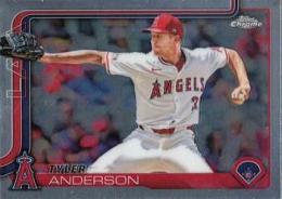 2025 Topps Chrome MLB #227 Tyler Anderson レギュラーカード