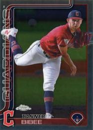 2025 Topps Chrome MLB #236 Tanner Bibee レギュラーカード