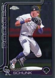 2025 Topps Chrome MLB #238 Aaron Schunk レギュラーカード RC