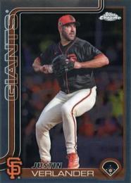 2025 Topps Chrome MLB #242 Justin Verlander レギュラーカード