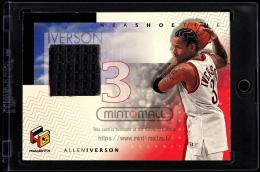 1999-00 Upper Deck HoloGrFX #AIS Allen Iverson NBA Shoetime (MSV#1608)
