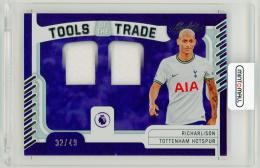 2022-23 Panini Chronicles Richarlison Absolute Tools of the Trade Premier League Silver Parallels【32/49】 Tottenham Hotspur