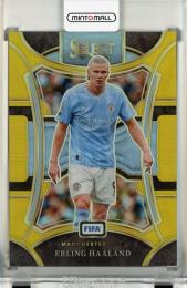 2023-24 Panini Select FIFA Erling Haaland Gold #112【01/10】