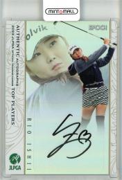 EPOCH 2022 JLPGA 日本女子プロゴルフ TOP PLAYERS  石井理緒 直筆サインカード(パラレル版) 13/30