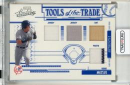 2005 Playoff Absolute Memorabilia Hideki Matsui Tools of the Trade Swatch Quad #TT125【079/150】
