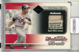 2003 Leaf Limited Rod Carew Team Trademarks Threads Prime #23【01/25】《傷あり》