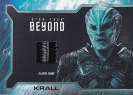 2017 RITTENHOUSE Star Trek Beyond Single Relics (Alien Suit) Idris Elba as Krall